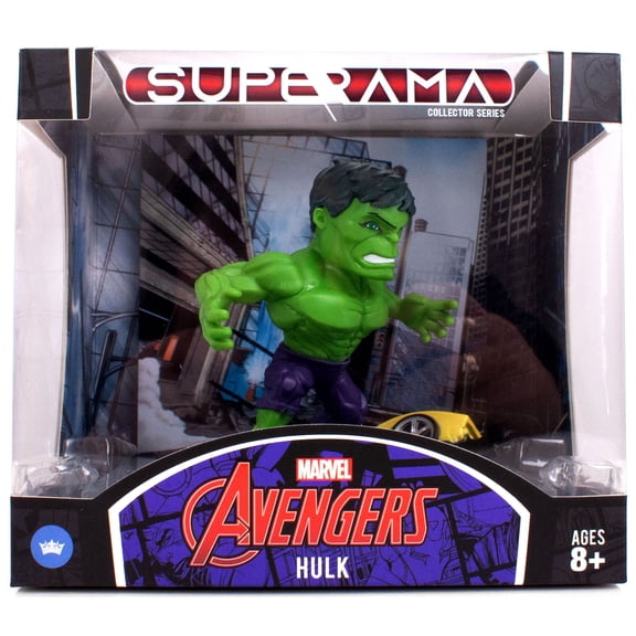 Marvel Superama The Hulk Figural Diorama