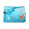 thumbnail image 1 of Marvel Superhero Captain America Large Plush Fleece Print Blanket, 60" X 72", 1 of 1