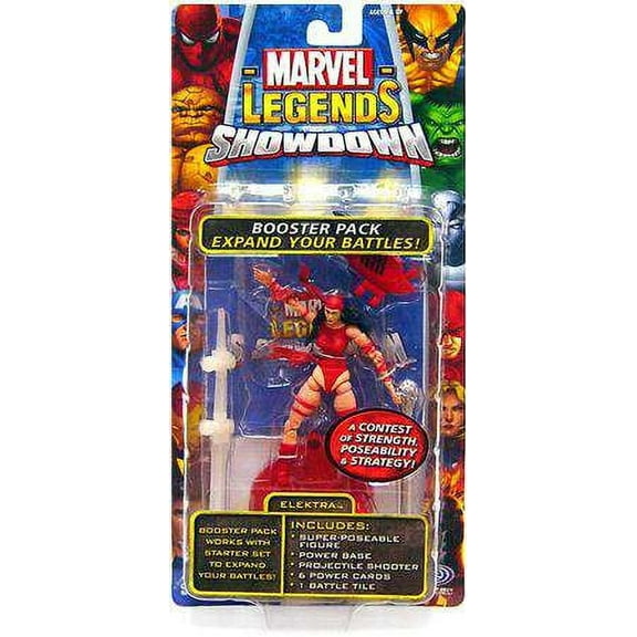 Marvel Superhero Showdown Booster Pack with Elektra Action Figure