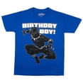 thumbnail image 1 of Marvel Superheroes Birthday Boy T-Shirt - Boys Superhero Short Sleeve Tee for Birthday Parties (Size XS-XL), 1 of 4