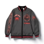 Marvel Superheroes Characters Boys Bomber Jacket, Black Panther (Sizes 4-18)