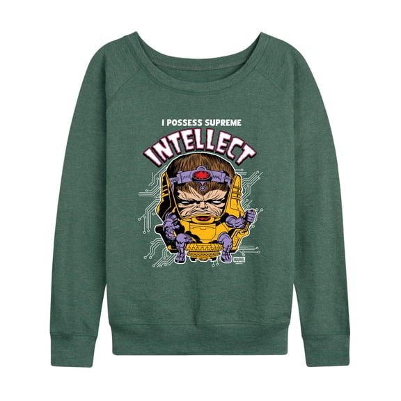 Marvel - Supreme Intelligence - Women's French Terry Long Sleeve Pullover