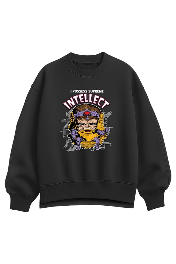 - Supreme Intelligence - Women's Oversized Fleece Crew Sweatshirt