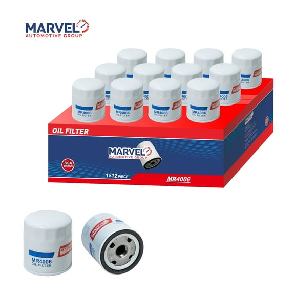 Marvel Synthetic Engine Oil Filter MR4006 (25010633) Fits Buick Rainier 04-07, Cadillac CTS 06, Chevrolet Impala 06, GMC Canyon07-12, Pontiac Grand Prix 05-06