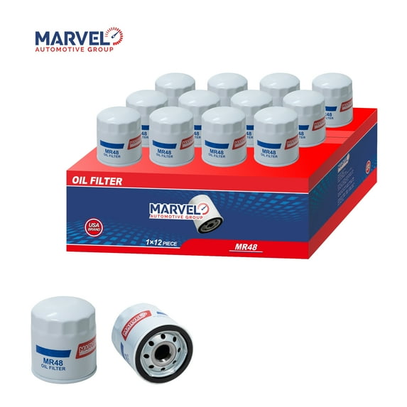 Marvel Synthetic Oil Filter MR48 (89017524; OF1035) for Chevrolet Silverado, Cadillac Escalade, GMC Sierra, Honda Accord, Ford Mustang
