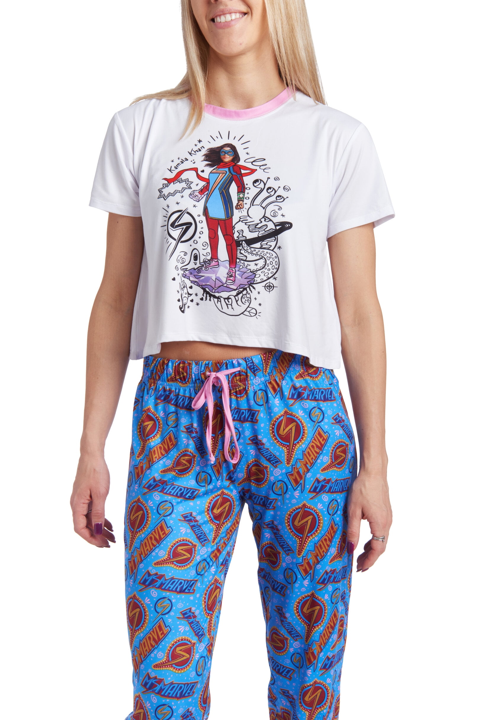 Captain marvel pyjamas women's hot sale