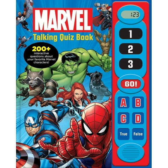 Marvel: Talking Quiz Sound Book, (Paperback)