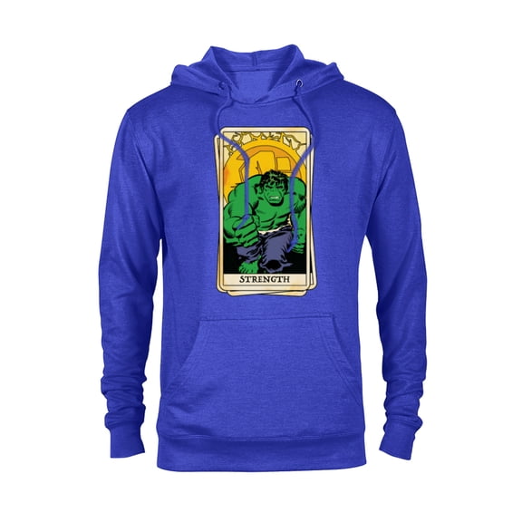 Marvel Tarot Arcana Hulk as the Strength Card - Pullover Hoodie for Adults - Customized-Royal