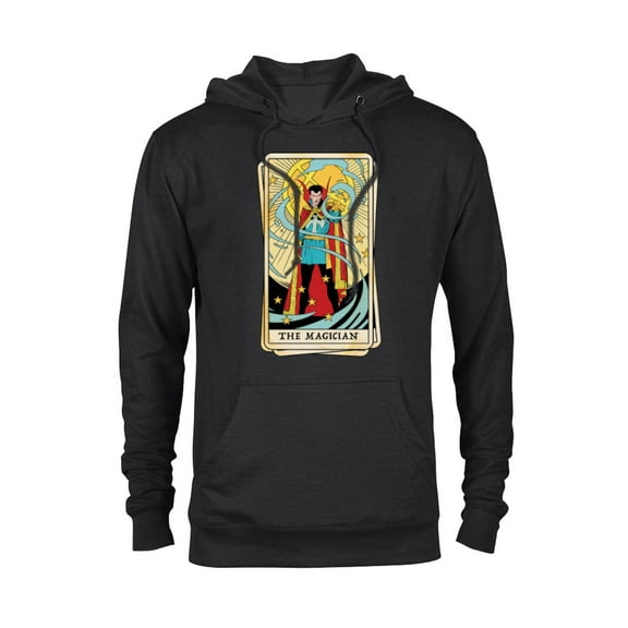 Marvel Tarot Doctor Strange as the Magician Card - Pullover Hoodie for Adults - Customized-Black