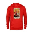 thumbnail image 1 of Marvel Tarot Scarlet Witch as the Witch Card - Pullover Hoodie for Adults - Customized-Red, 1 of 5