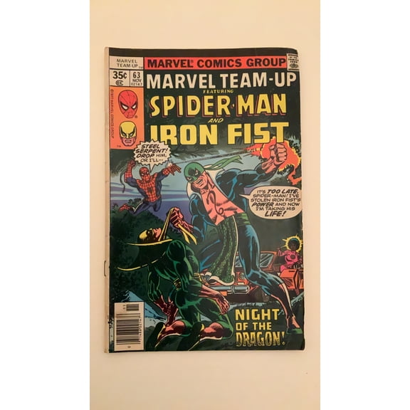 Marvel Team-Up #63 Comic Book