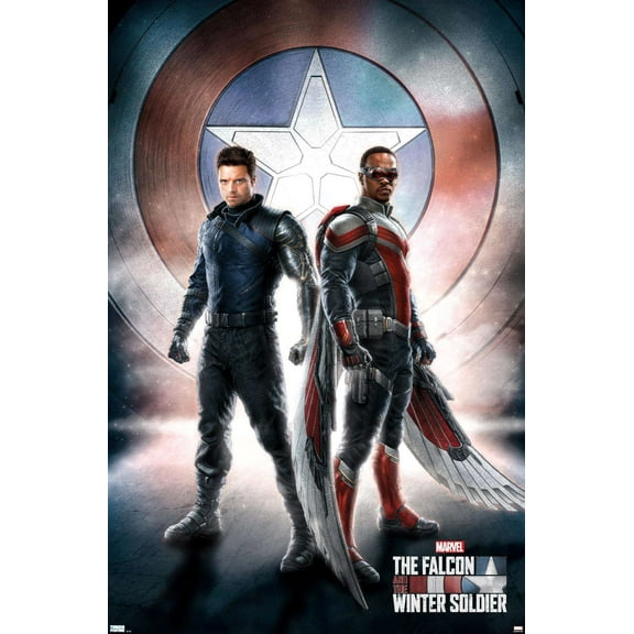 Marvel TeleVision - Falcon and Winter Soldier - One Sheet Wall Poster, 22.375" x 34"