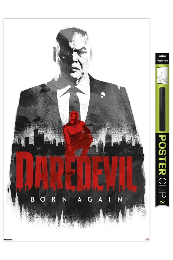 Marvel Television's Daredevil: Born Again - Logo Wall Poster, 22.375" x 34"