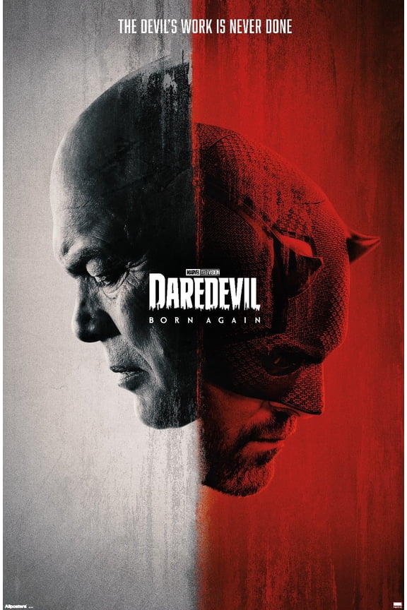 Marvel Television's Daredevil: Born Again - One Sheet Wall Poster, 14.725" x 22.375"