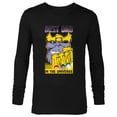 thumbnail image 1 of Marvel Thanos Best Dad In The Universe Comic Father's Day - Long Sleeve T-Shirt for Men - Customized-Black, 1 of 5
