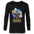 thumbnail image 1 of Marvel Thanos Best Dad in the Universe Father's Day - Long Sleeve T-Shirt for Men - Customized-Black, 1 of 5