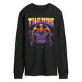 thumbnail image 1 of Marvel - Thanos Face - Men's Long Sleeve Graphic T-Shirt, 1 of 4