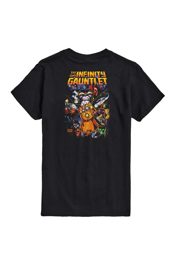 - Thanos Infinity Gauntlet - Men's Short Sleeve Graphic T-Shirt