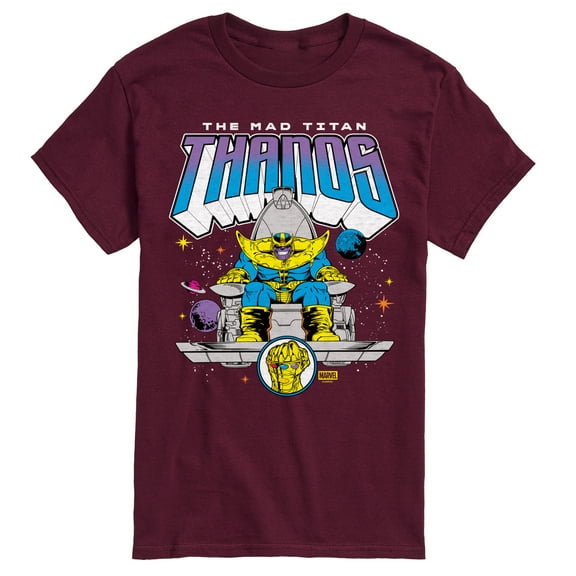 Marvel - Thanos Mad Titan - Men's Short Sleeve Graphic T-Shirt