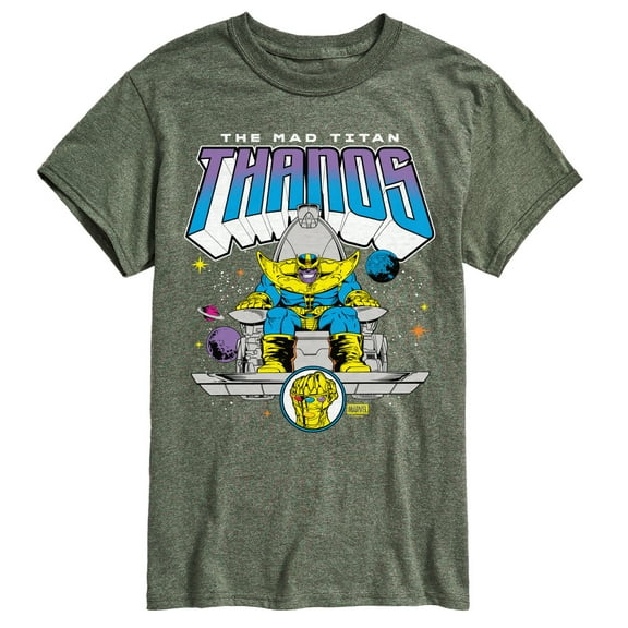 Marvel - Thanos Mad Titan - Men's Short Sleeve Graphic T-Shirt