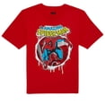 thumbnail image 1 of Marvel The Amazing Spider-Man Boys Short Sleeve Graphic T-Shirt, Sizes 4-18, 1 of 6