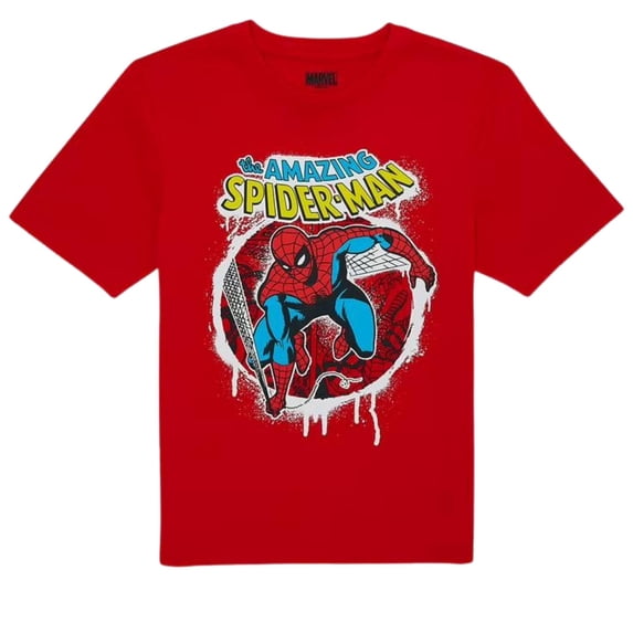 Marvel The Amazing Spider-Man Boys Short Sleeve Graphic T-Shirt, Sizes 4-18
