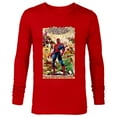 thumbnail image 1 of Marvel The Amazing Spider-Man Comic - Long Sleeve T-Shirt for Men -Customized-New Red, 1 of 5