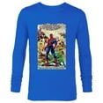 thumbnail image 1 of Marvel The Amazing Spider-Man Comic - Long Sleeve T-Shirt for Men -Customized-Royal, 1 of 5