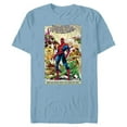 thumbnail image 1 of Marvel The Amazing Spider-Man Comic - Short Sleeve Blended T-Shirt for Adults -Customized-Ocean Blue, 1 of 5