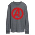 thumbnail image 1 of Marvel The Avengers - A Logo - Adult Long Sleeve Graphic T-Shirt, 1 of 5