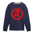thumbnail image 1 of Marvel The Avengers - A Logo - Toddler And Youth Long Sleeve Graphic T-Shirt, 1 of 5