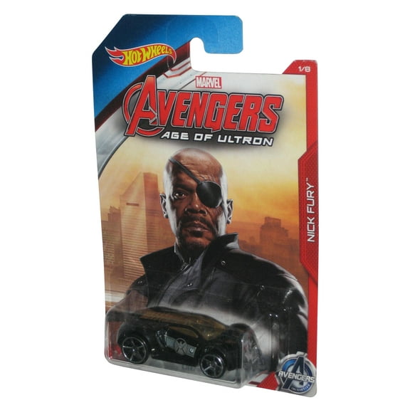 Marvel The Avengers Age of Ultron Nick Fury Ultra Rage (2014) Hot Wheels Toy Car #1/8