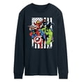 thumbnail image 1 of Marvel The Avengers - American Flag - Adult Long Sleeve Graphic T-Shirt, 1 of 5