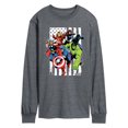 thumbnail image 1 of Marvel The Avengers - American Flag - Adult Long Sleeve Graphic T-Shirt, 1 of 5
