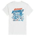 thumbnail image 1 of Marvel The Avengers - Assemble Group - Adult Short Sleeve Graphic T-Shirt, 1 of 5