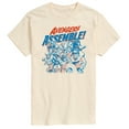 thumbnail image 1 of Marvel The Avengers - Assemble Group - Adult Short Sleeve Graphic T-Shirt, 1 of 5