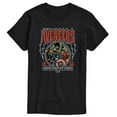 thumbnail image 1 of Marvel The Avengers - Band Tee Style - Adult Short Sleeve Graphic T-Shirt, 1 of 5