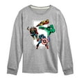 thumbnail image 1 of Marvel The Avengers - Birthday 5 - Toddler And Youth Long Sleeve Graphic T-Shirt, 1 of 5