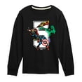 thumbnail image 1 of Marvel The Avengers - Birthday 5 - Toddler And Youth Long Sleeve Graphic T-Shirt, 1 of 5