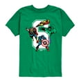 thumbnail image 1 of Marvel The Avengers - Birthday 6 - Toddler And Youth Short Sleeve Graphic T-Shirt, 1 of 5