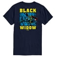 thumbnail image 1 of Marvel The Avengers - Black Widow Comic - Adult Short Sleeve Graphic T-Shirt, 1 of 5