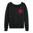 thumbnail image 1 of Marvel The Avengers - Captain America Comic - Women's French Terry Pullover Long Sleeve Shirt, 1 of 5