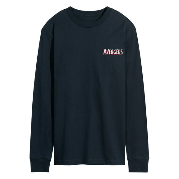 Marvel The Avengers - Cast - Adult Long Sleeve Graphic T-Shirt