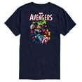 thumbnail image 1 of Marvel The Avengers - Cast - Adult Short Sleeve Graphic T-Shirt, 1 of 5