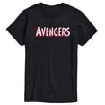 thumbnail image 1 of Marvel The Avengers - Cast - Adult Short Sleeve Graphic T-Shirt, 1 of 5