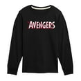 thumbnail image 1 of Marvel The Avengers - Cast - Toddler And Youth Long Sleeve Graphic T-Shirt, 1 of 5