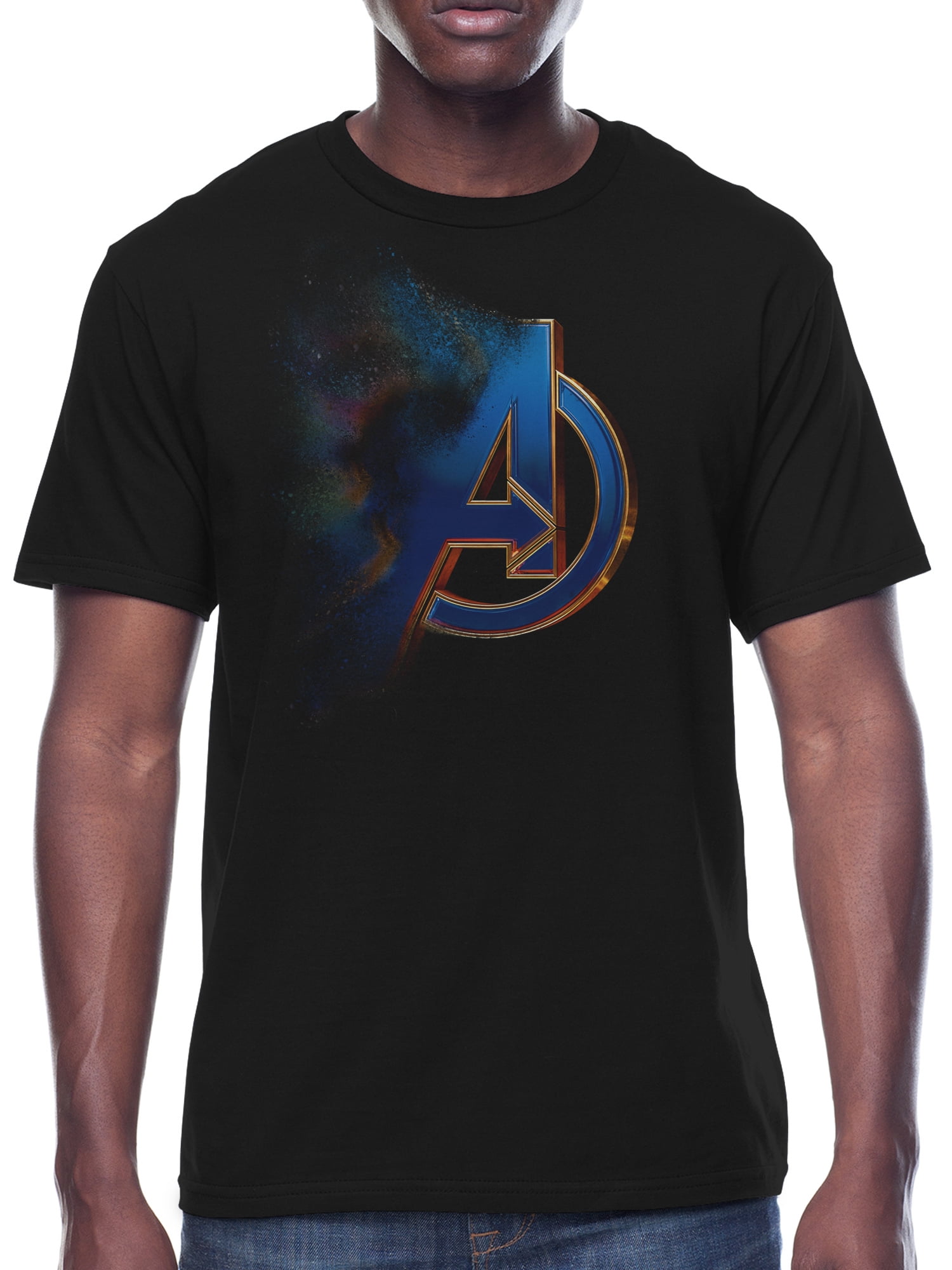 Marvel The Avengers Classic Shield Men's and Big Men's Graphic Tshirt