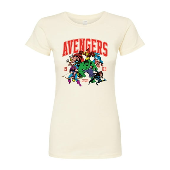 Marvel The Avengers - Collegiate - Juniors Fitted Graphic T-Shirt