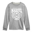 thumbnail image 1 of Marvel The Avengers - Collegiate - Toddler And Youth Long Sleeve Graphic T-Shirt, 1 of 4
