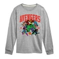 thumbnail image 1 of Marvel The Avengers - Collegiate - Toddler And Youth Long Sleeve Graphic T-Shirt, 1 of 5